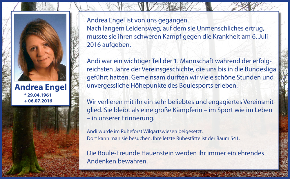 Andrea In Erinnerung web
